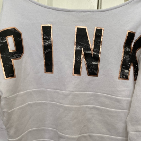 PINK marble logo sweatshirt - Picture 2 of 5